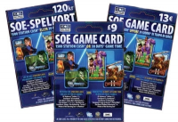 European Pre-Paid Game Cards