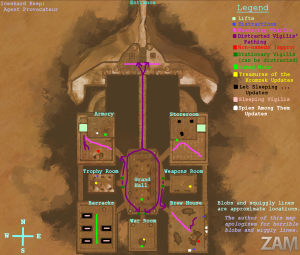 Zone map with labels (click to enlarge)